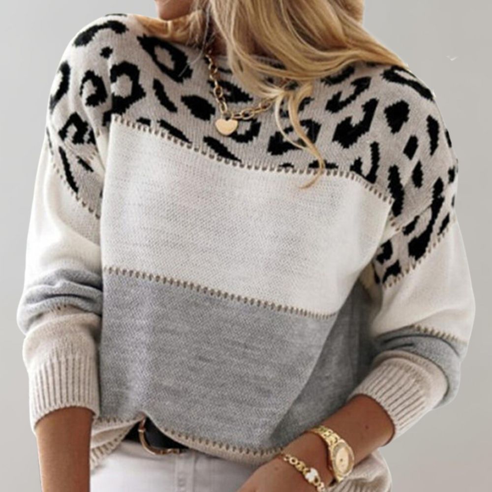 Cléa | Chic Leopard Sweater