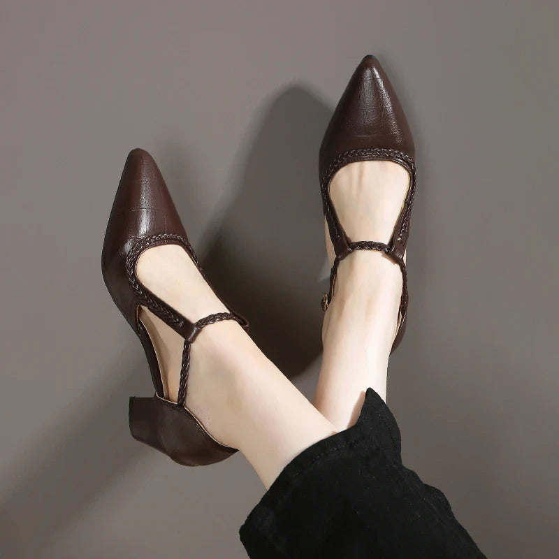 Vivienne | Classic T-Strap Shoes