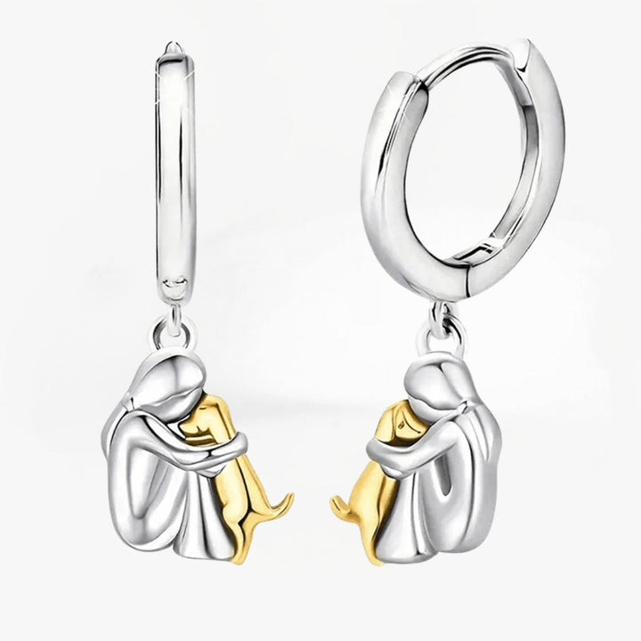Waverly | Dog Embrace Earrings